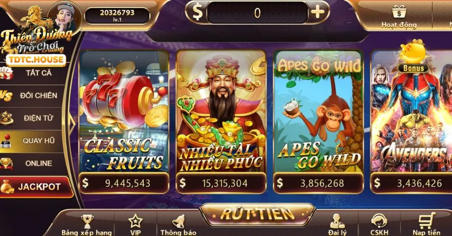 Slot game nổ hũ tại 55vin thể thao